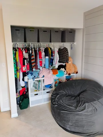 a garden with wooden fence