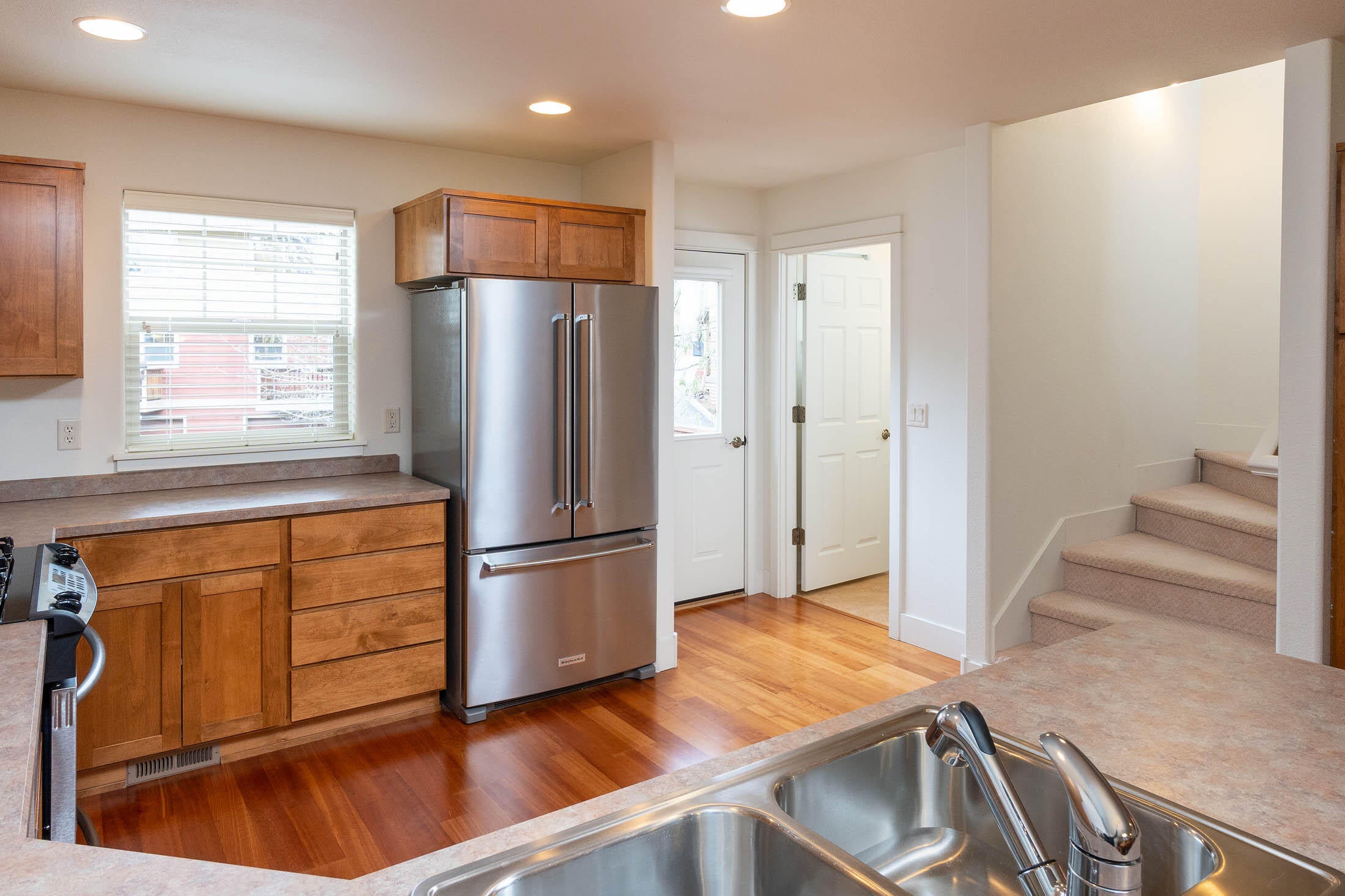 1868 Northwest Shevlin Park Road Bend, OR 97703 - Photo 5 of 19 6 kitchen to stairs and powder