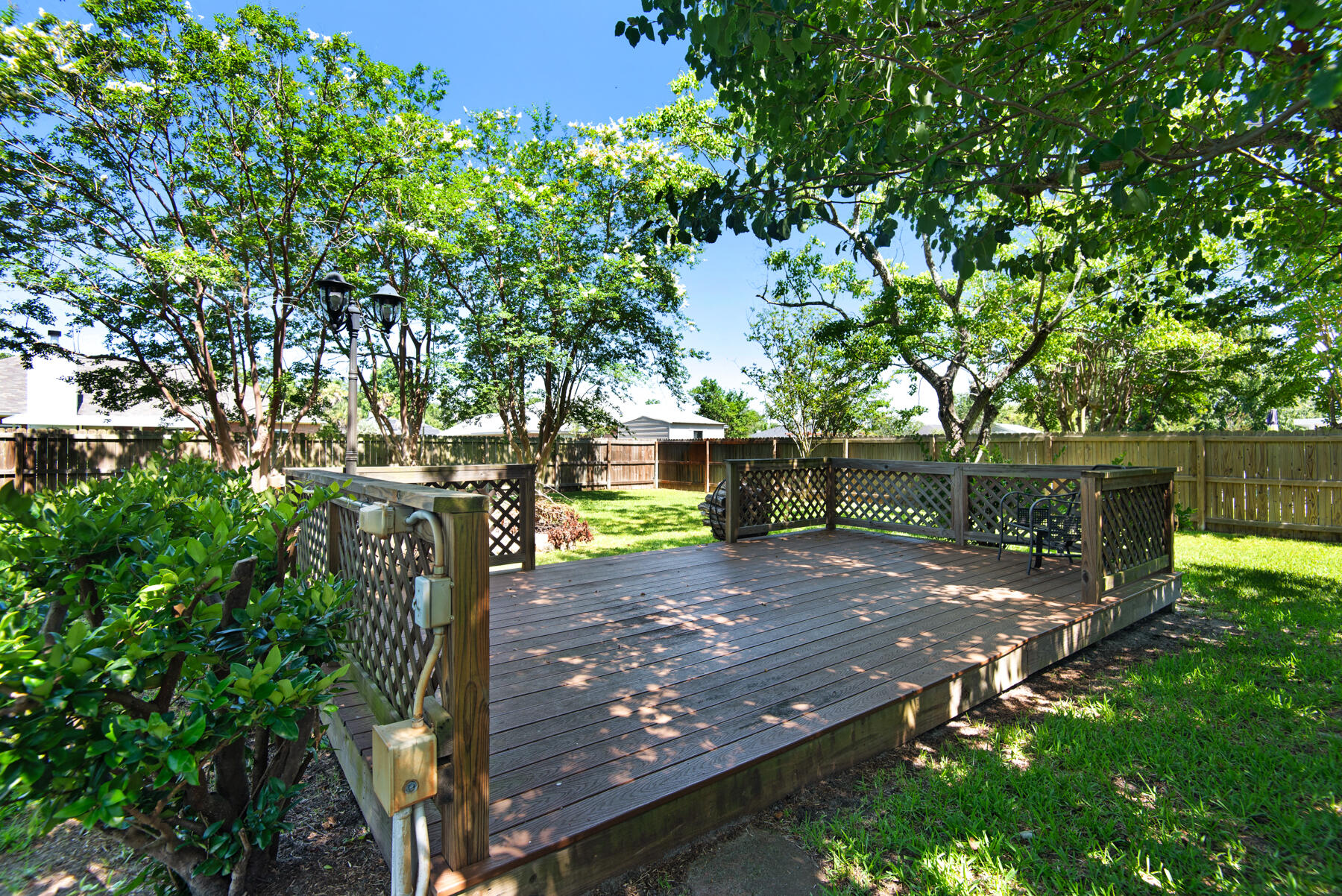 2302 Pentland Road Lynn Haven, FL 32444 - Photo 36 of 40 a view of a backyard with tree