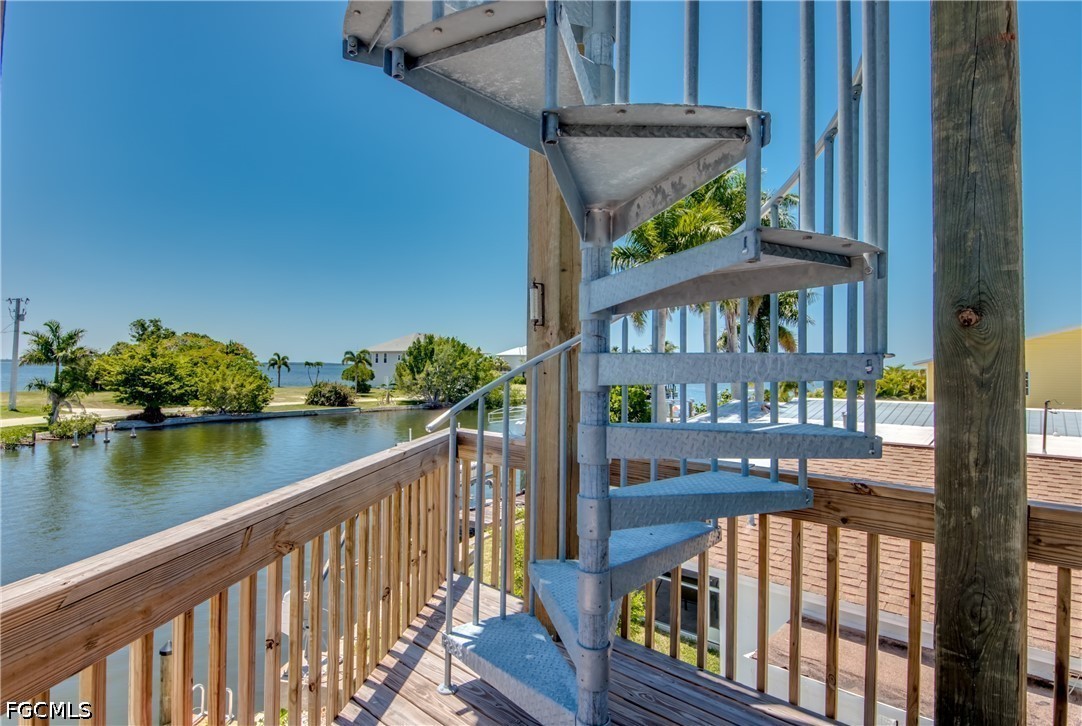 2579 Third Street Matlacha, FL 33993 - Photo 17 of 39 a view of a balcony with lake view