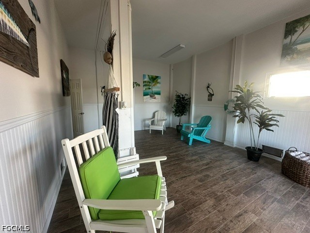 2579 Third Street Matlacha, FL 33993 - Photo 37 of 39 a living room with furniture and a potted plant
