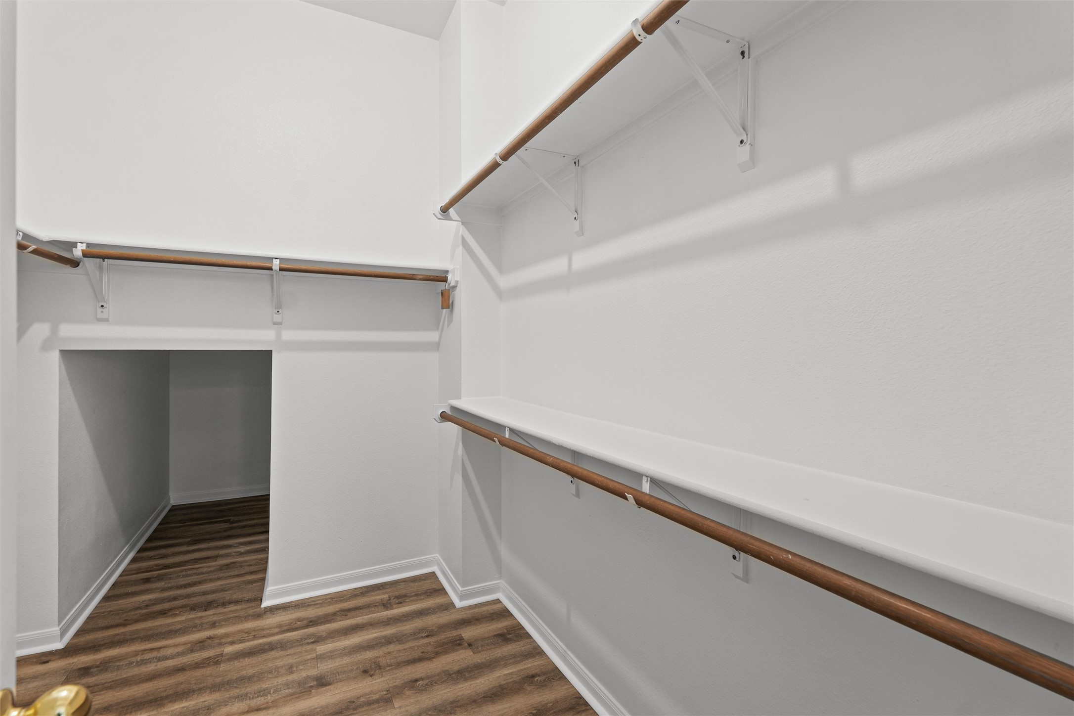 7000 Colberg Court Austin, TX 78749 - Photo 23 of 40 Primary Closet has Ample shelving and hanging space offer organized storage in this well-appointed closet.