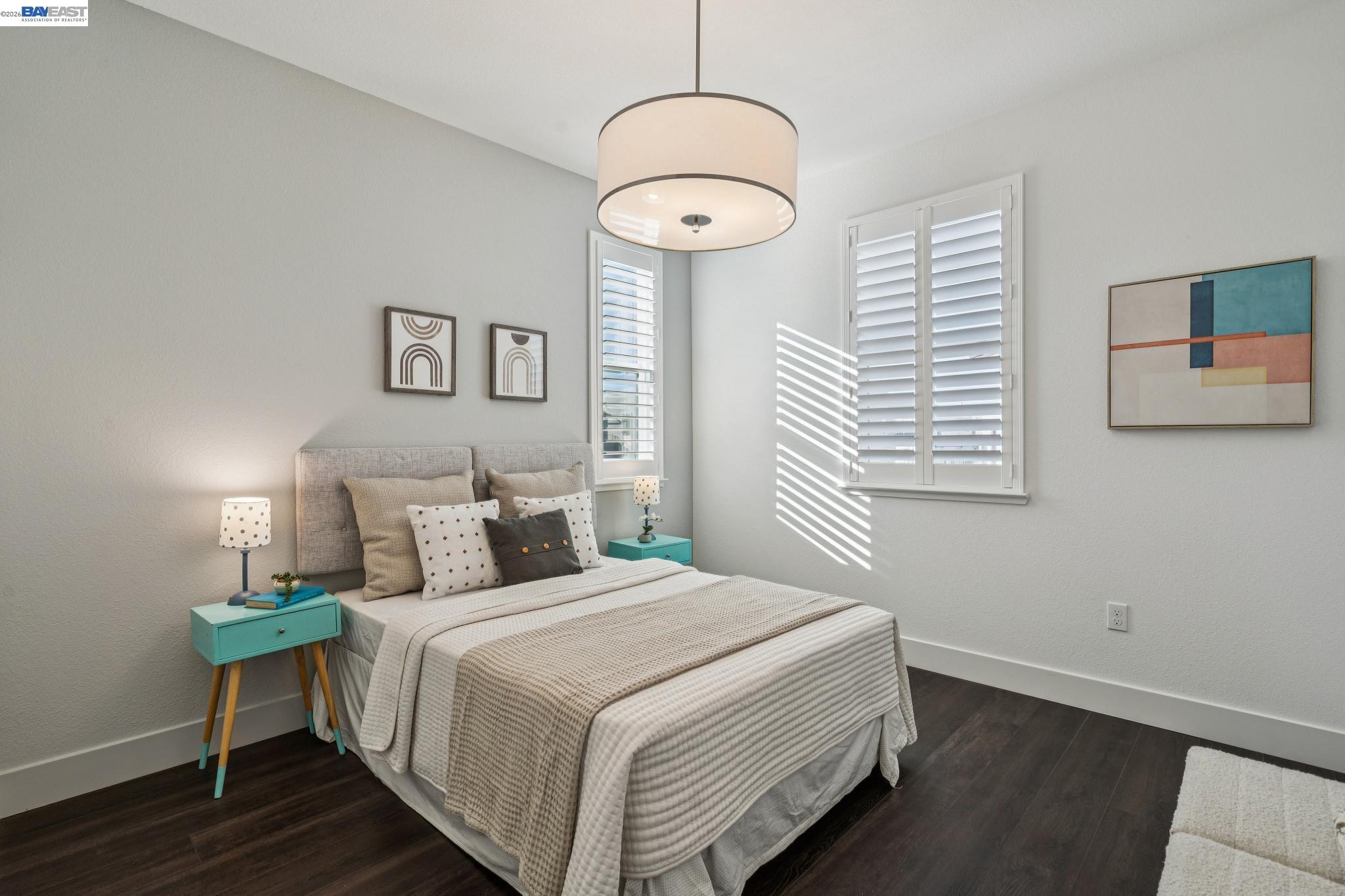 646 Eucalyptus Way Alameda, CA 94501 - Photo 33 of 40 a bedroom with a bed and a window