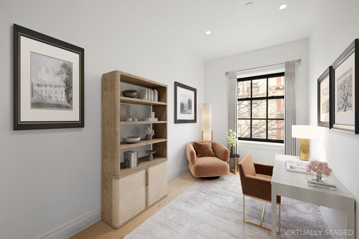 46 East 65th Street, Unit 4 Manhattan, NY 10065 - Photo 7 of 18 a living room with furniture and a window