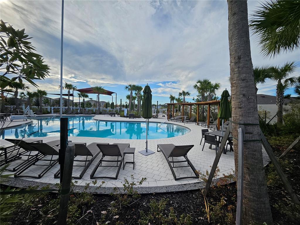 2636 Hardin Way Zephyrhills, FL 33541 - Photo 35 of 42 a view of a chairs and table in patio