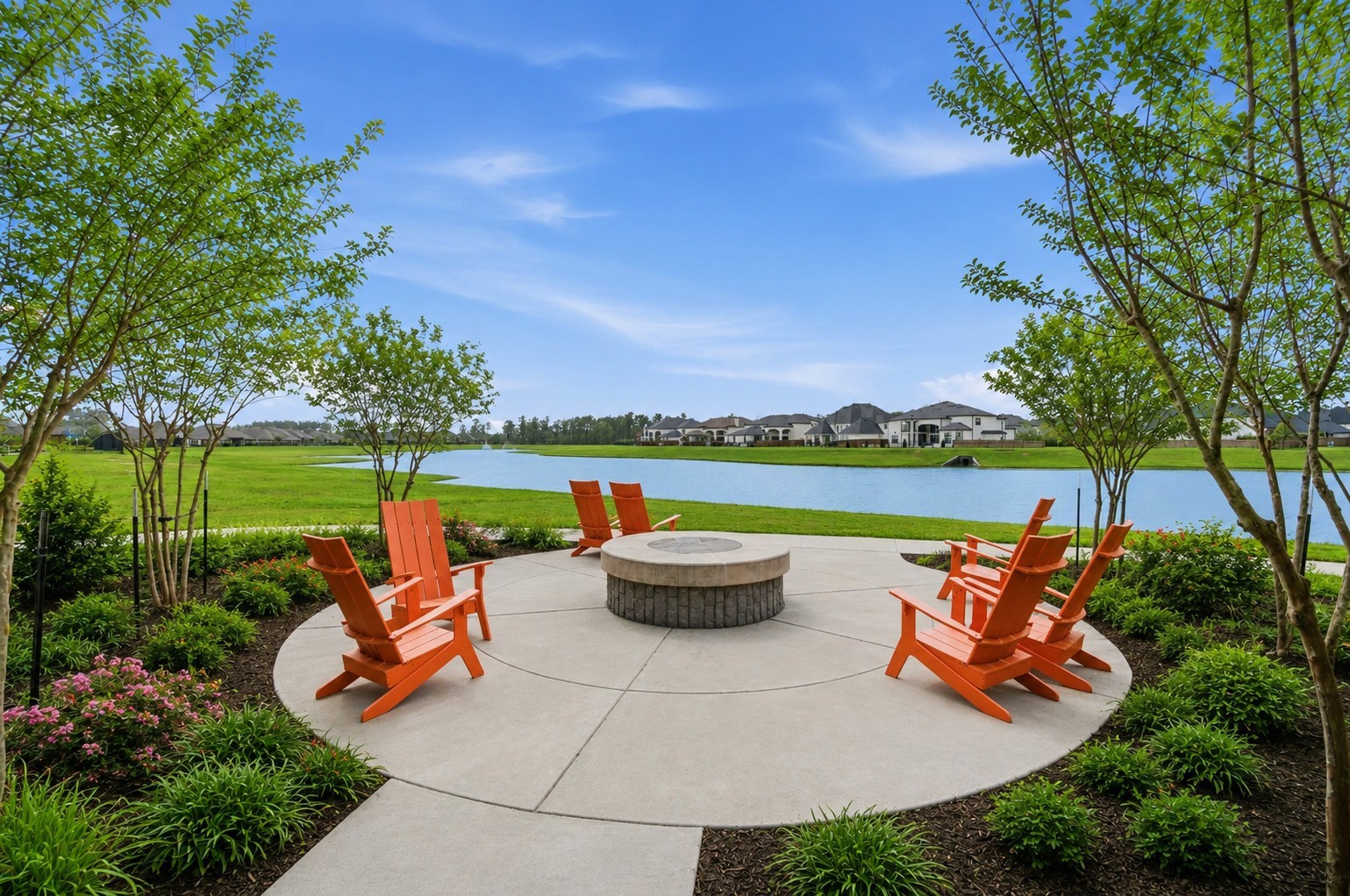 4022 Sabine Valley Trail Spring, TX 77386 - Photo 44 of 46 Serene lakeside gathering areas.