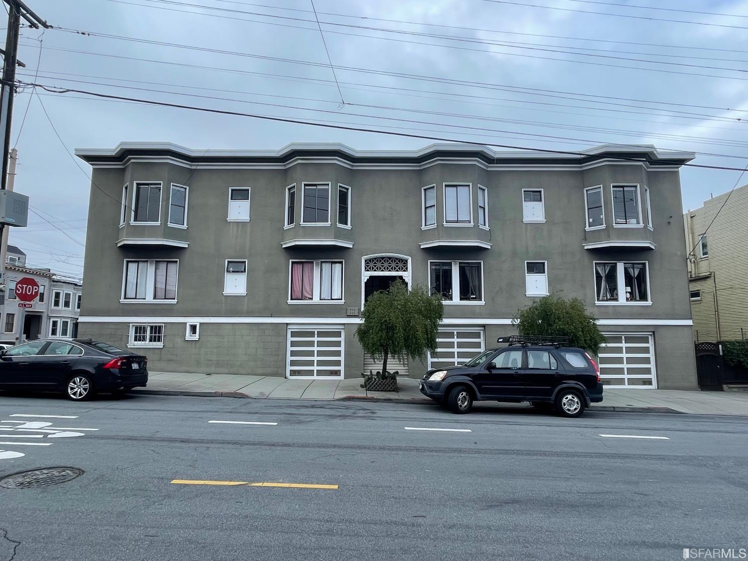 442-448 Cabrillo Street San Francisco, CA 94118 - Photo 2 of 4 a car parked in front of a building