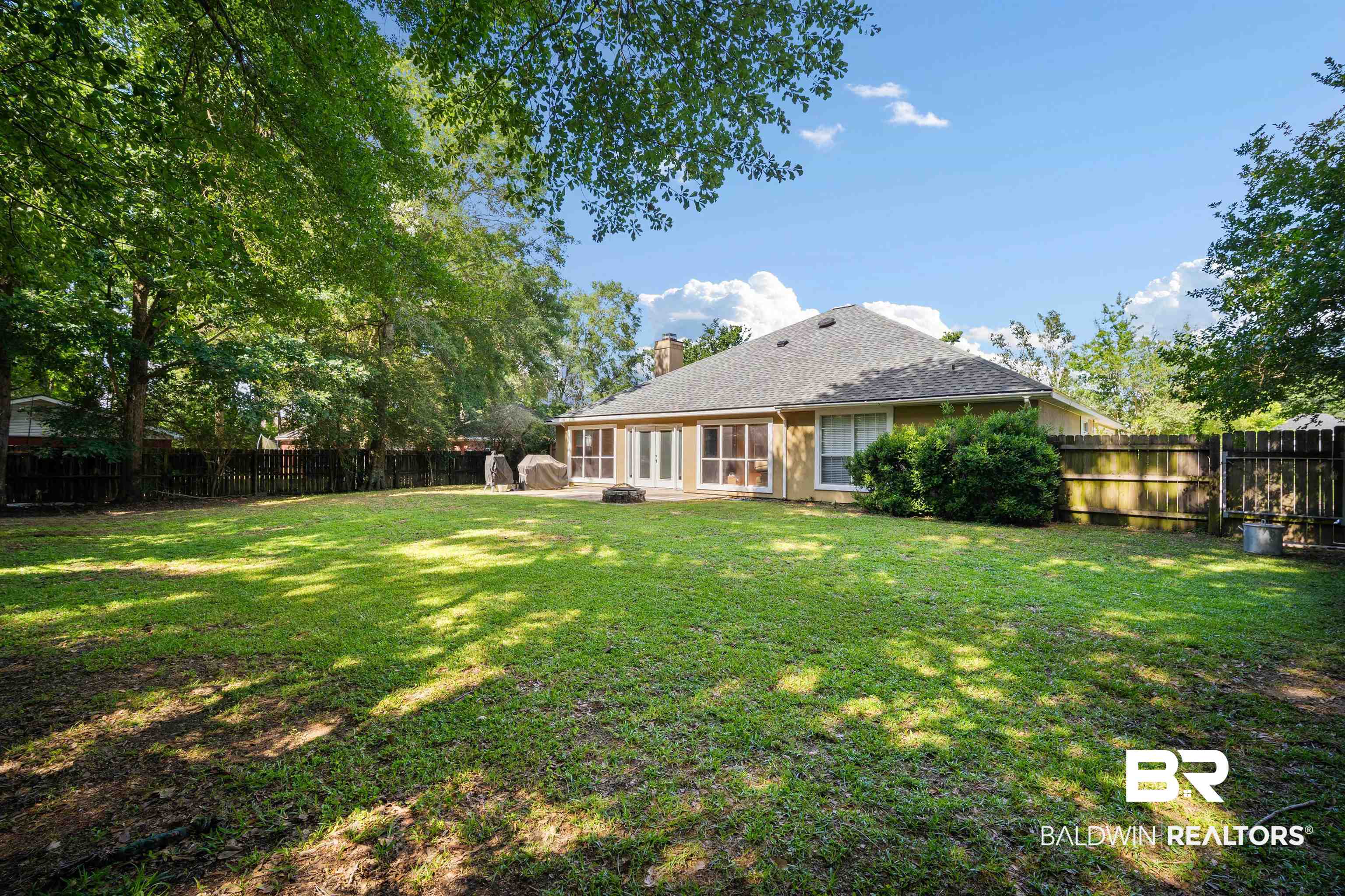 3075 Azalea Trace Drive Mobile, AL 36695 - Photo 32 of 33 Back of house with a chimney