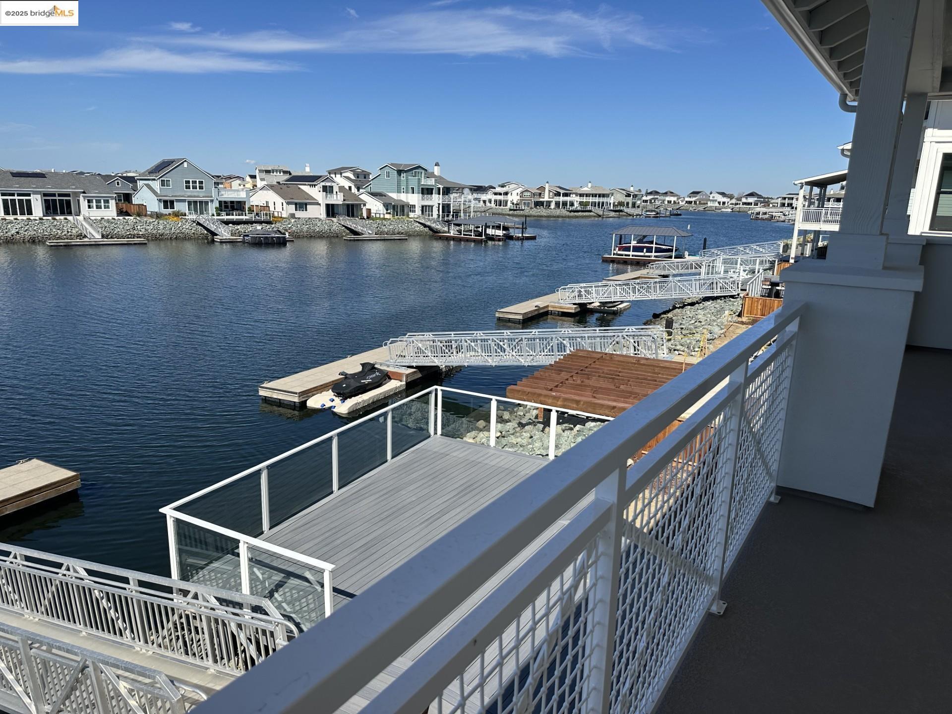 667 Point Place Bethel Island, CA 94511 - Photo 22 of 27 a view of a balcony with an outdoor seating
