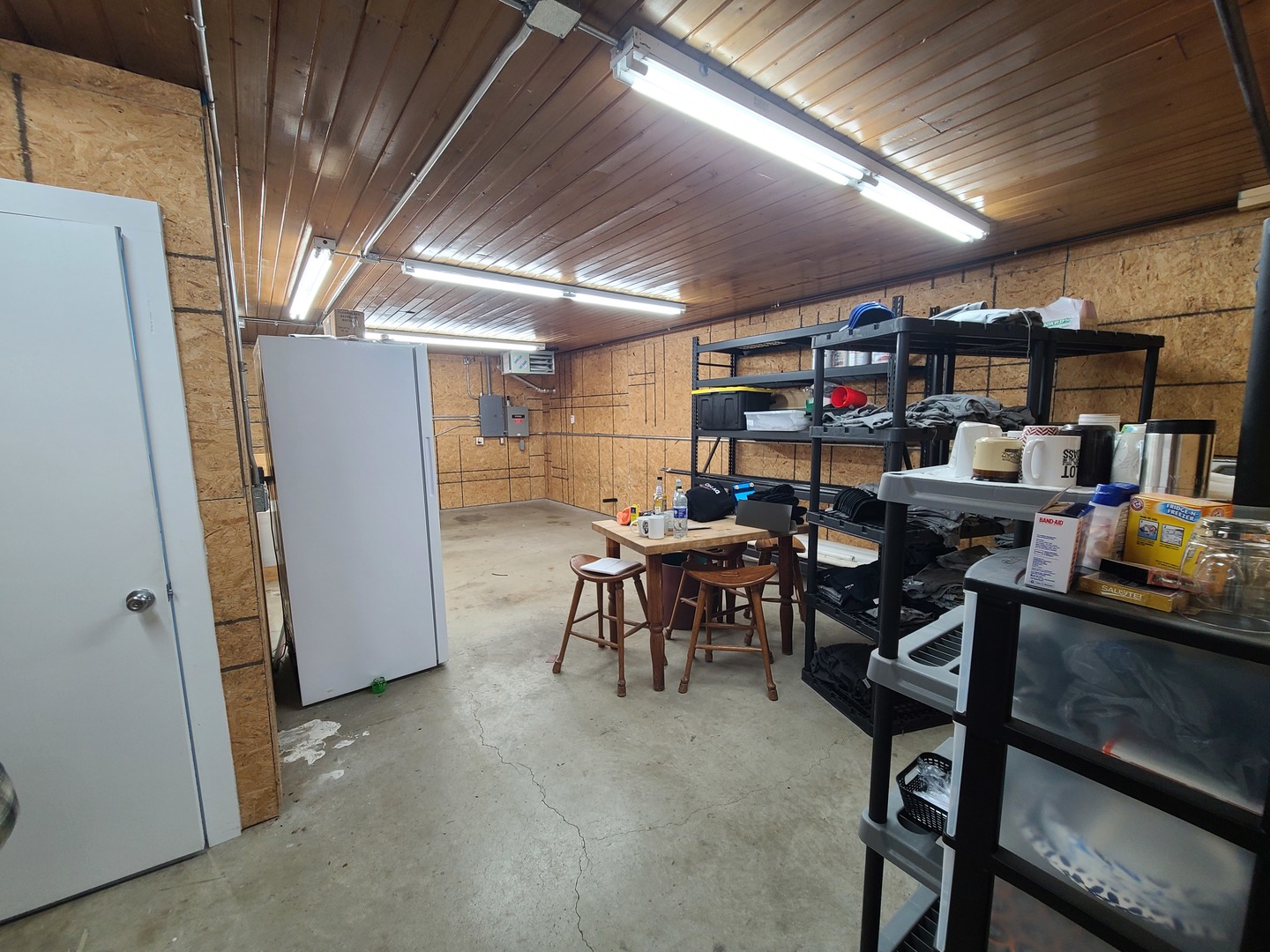 116 West South Street Franklin Grove, IL 61031 - Photo 6 of 21 a view of a storage & utility room with lots of wooden furniture
