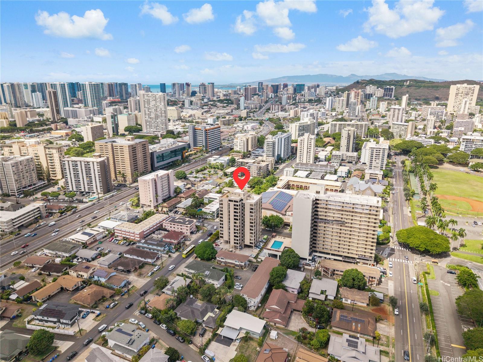 1505 Alexander Street, Unit 1205 Honolulu, HI 96822 - Photo 24 of 25 a city view