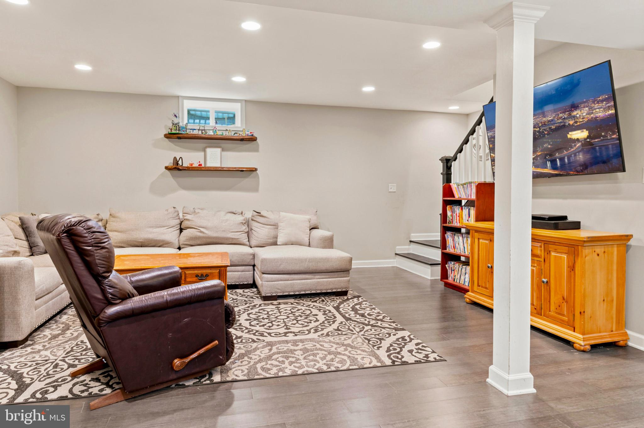 278 Harbaugh Valley Road Fairfield, PA 17320 - Photo 32 of 51 Cozy basement retreat with modern flair.