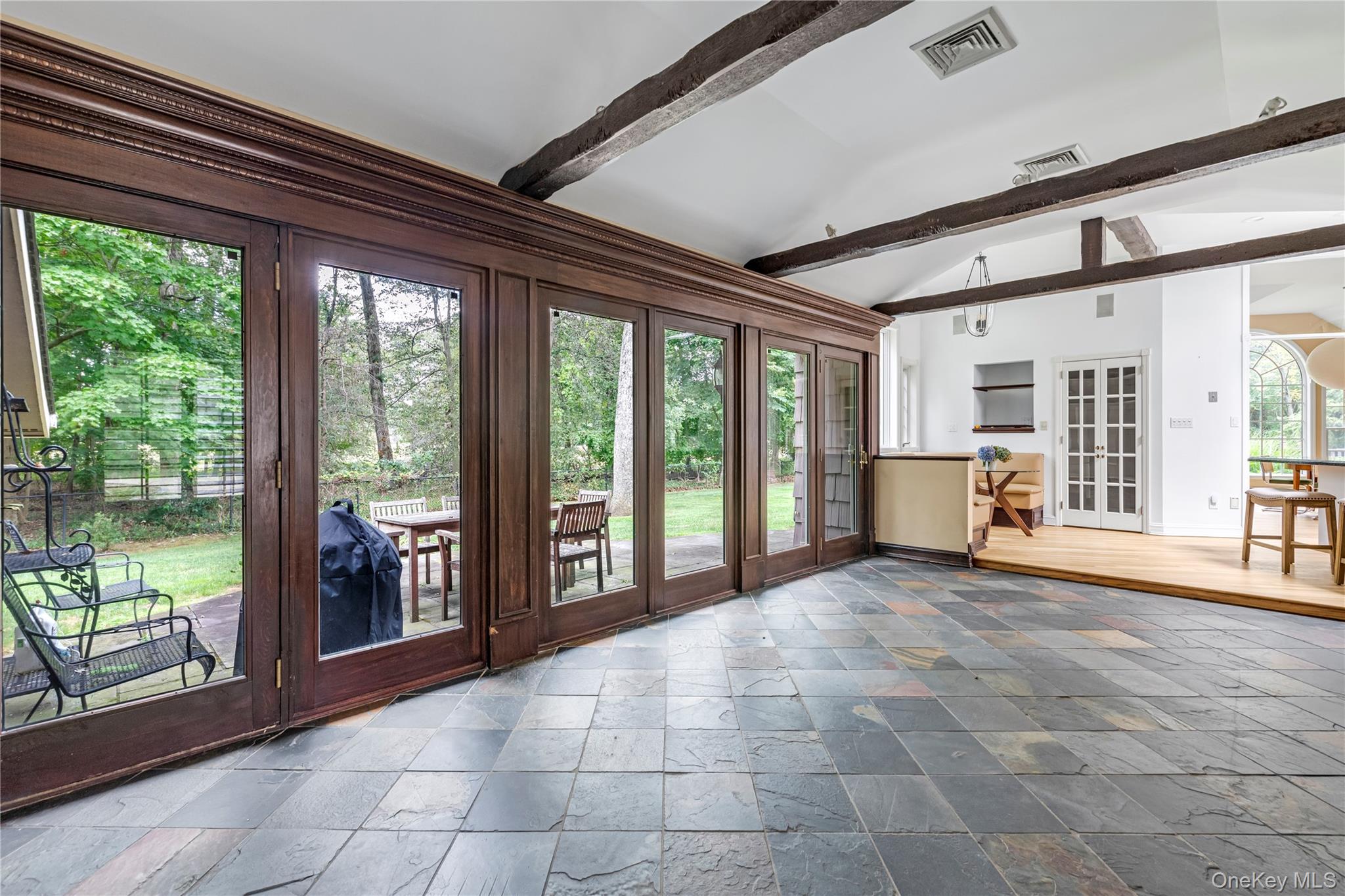 11 Quaker Ridge Road Glen Head, NY 11545 - Photo 19 of 32 Garden Sun Room with french doors