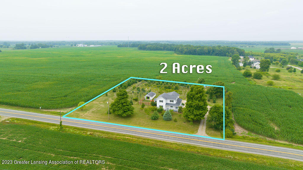 1836 South Aurelius Road Mason, MI 48854 - Photo 2 of 58 Aerial-5Boundries