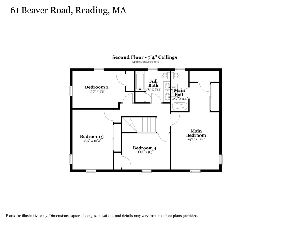 61 Beaver Road Reading, MA 01867 - Photo 37 of 39 a picture of a wall with a white wall and a white wall