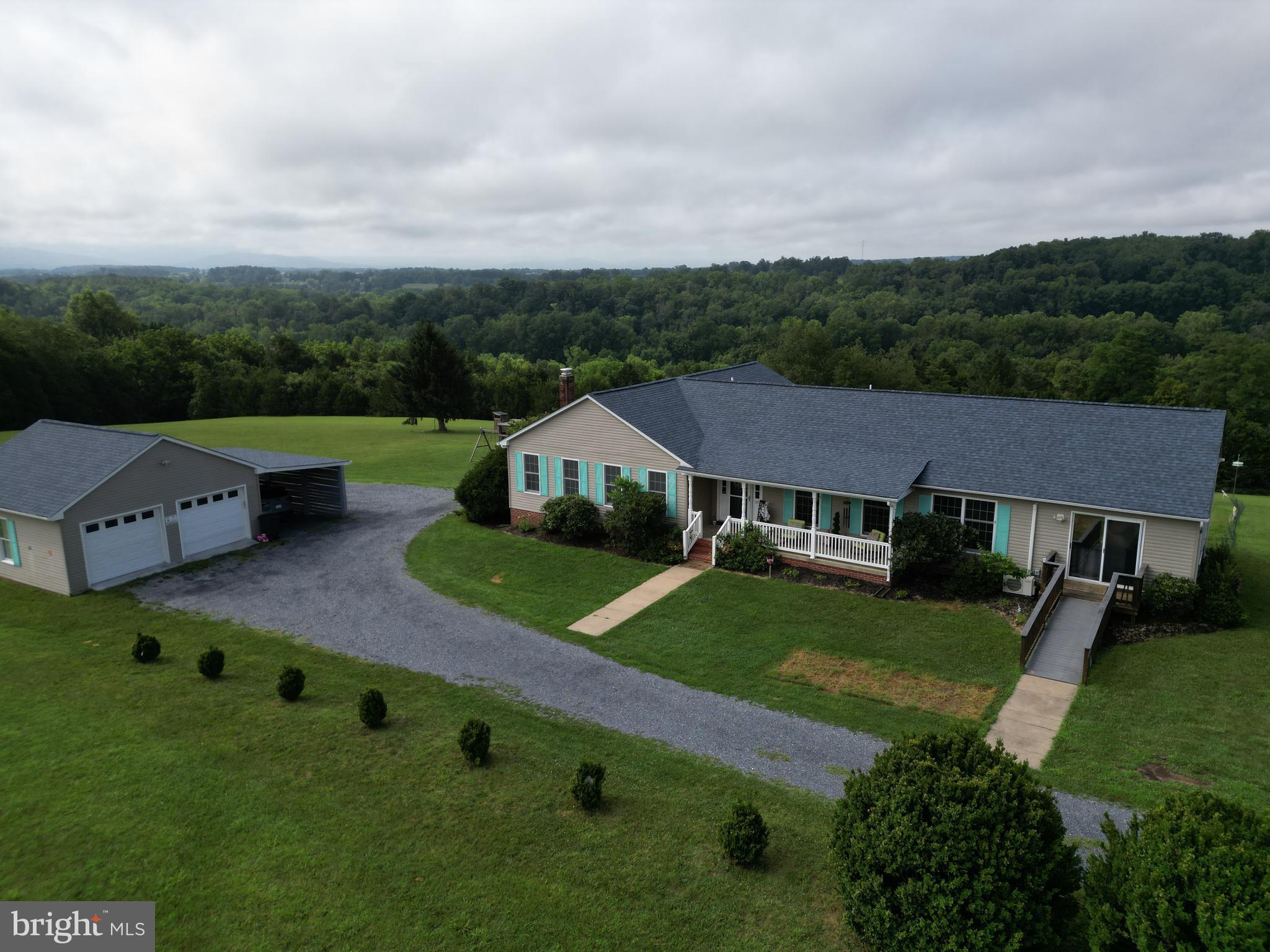 217 Silver Bell Lane Luray, VA 22835 - Photo 87 of 103 Drone view