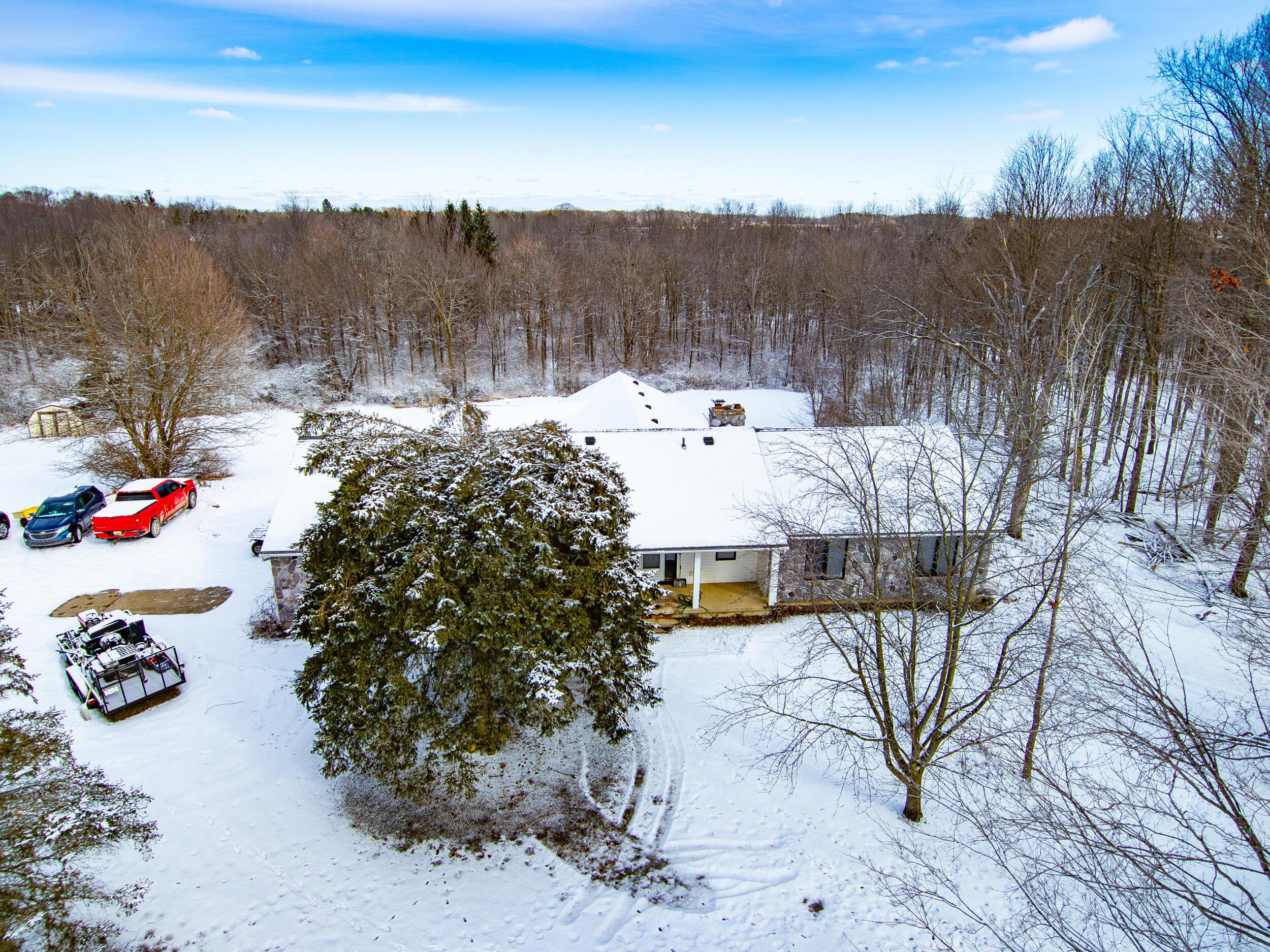 4754 North Smith Road Dimondale, MI 48821 - Photo 52 of 62 61_drone-2