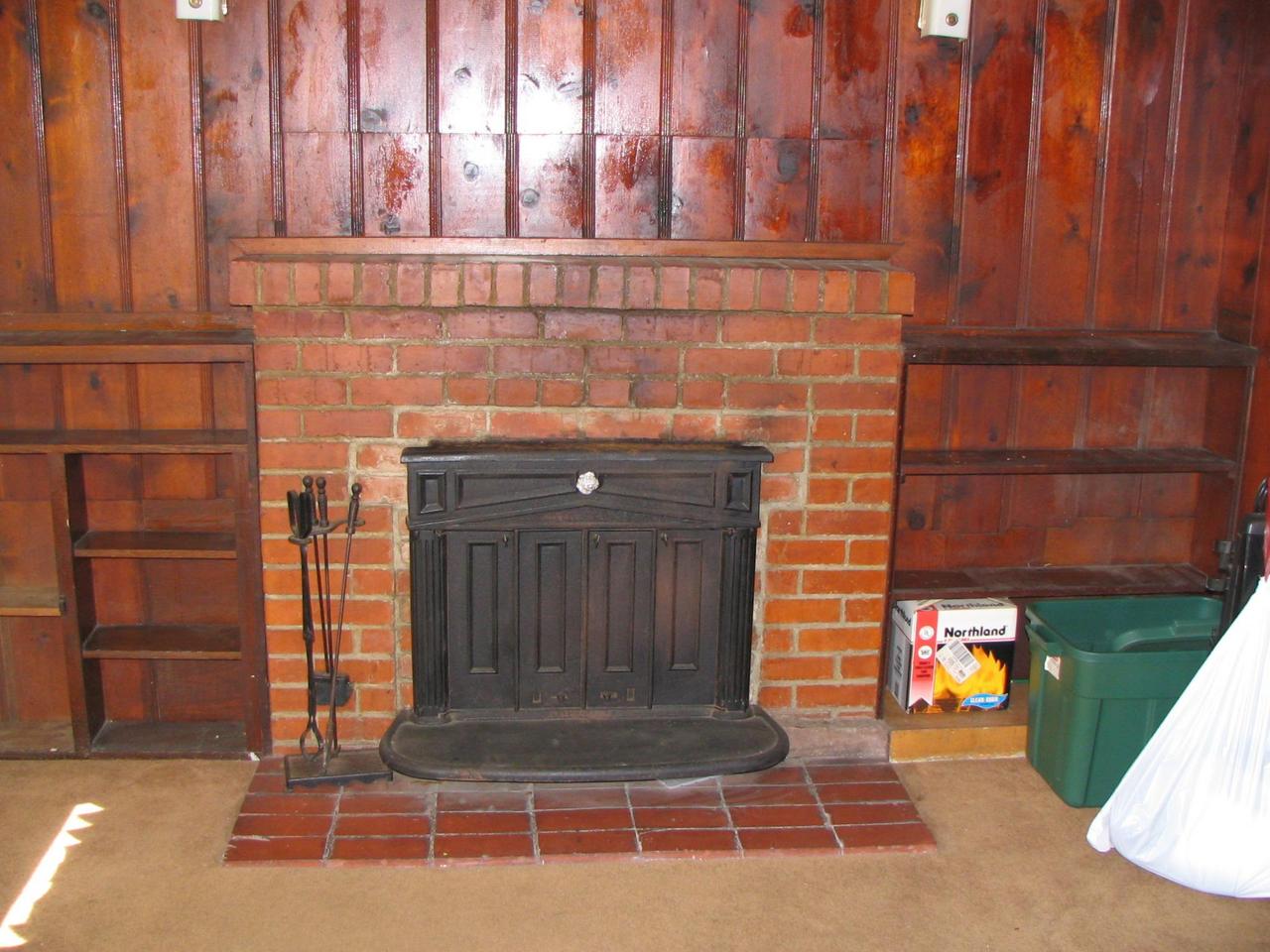 Fireplace in Family Room