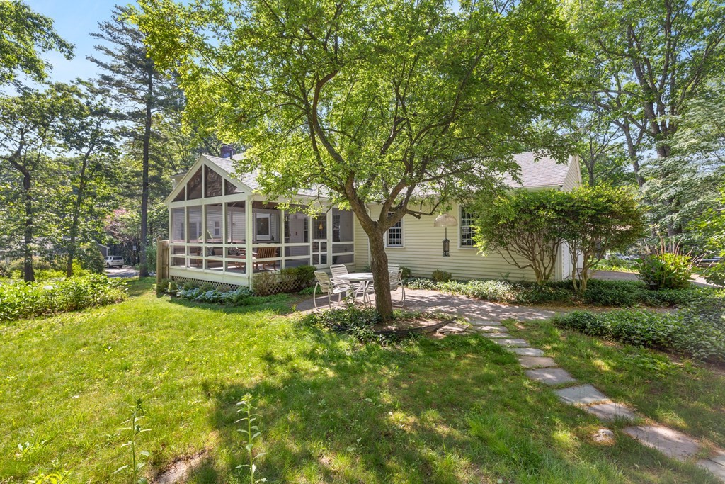 58 Old Coach Road Sudbury, MA 01776 - Photo 7 of 40 a view of a house with a yard