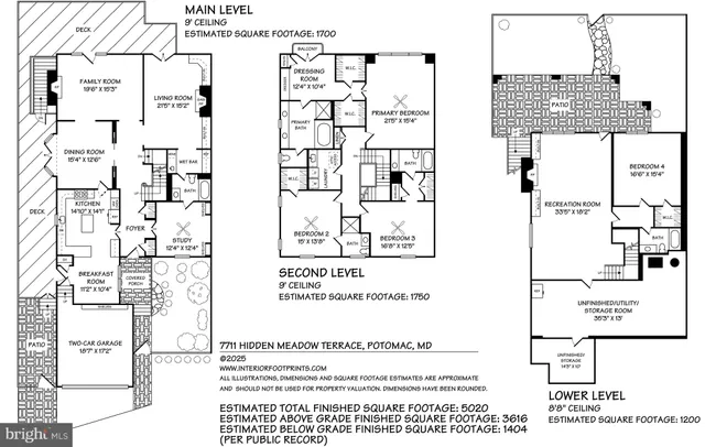$1,600,000 | 7711 Hidden Meadow Terrace, Potomac, MD 20854