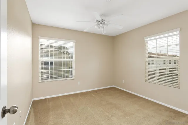 a close view of door space