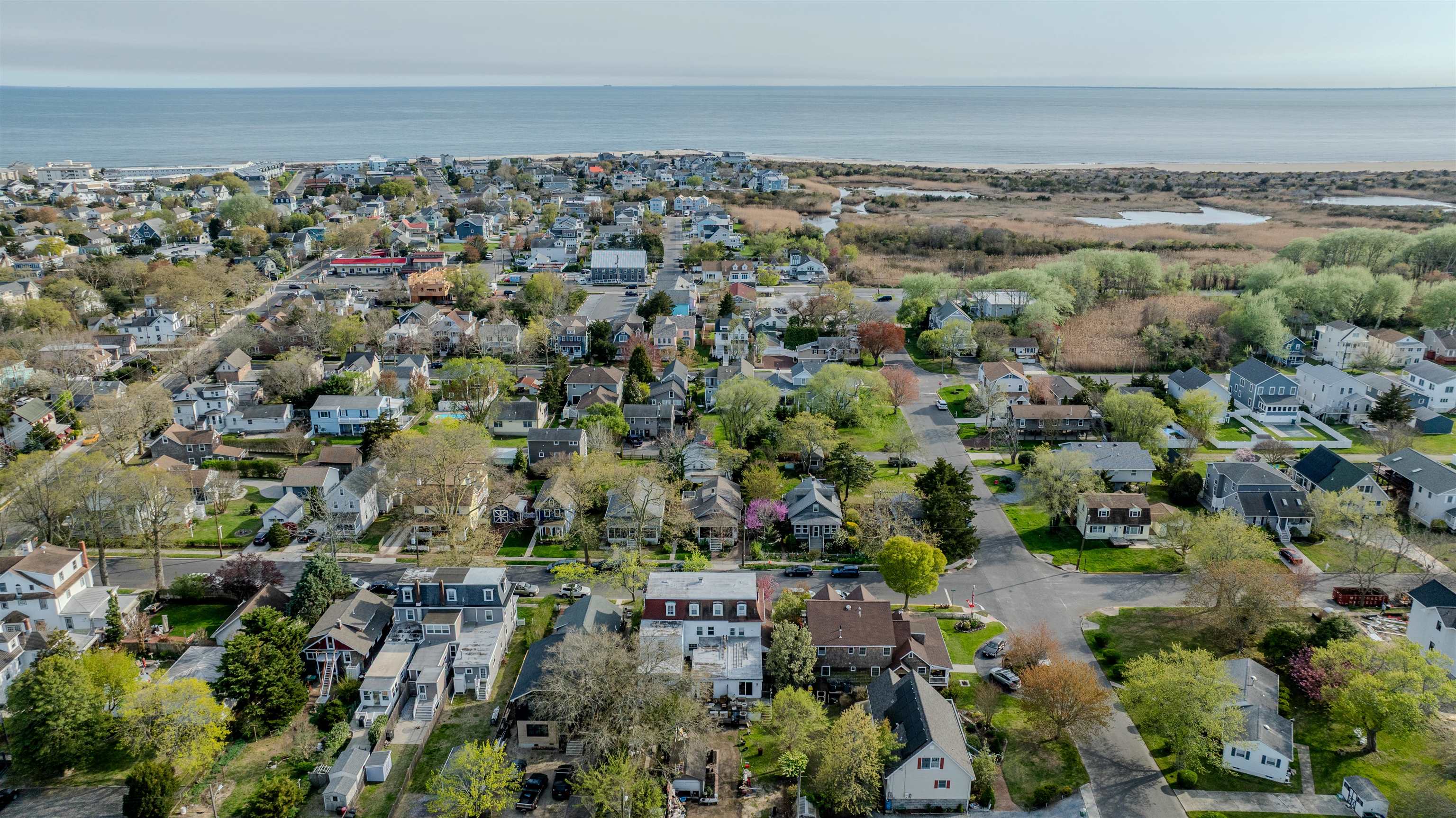 127 3rd West Cape May, NJ 08204 - Photo 38 of 38 an aerial view of a city with lots of residential buildings