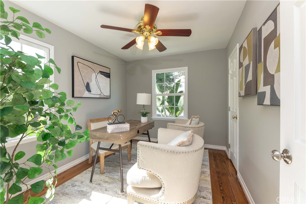 474 East 44th Circle Long Beach, CA 90807 - Photo 14 of 31 office or bedroom with exterior door