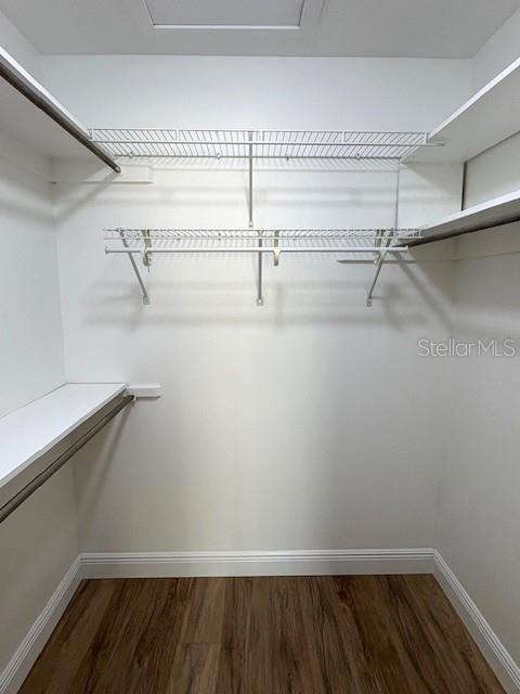 1005 Rickenbacker Drive Sun City Center, FL 33573 - Photo 40 of 57 a view of an empty walk in closet