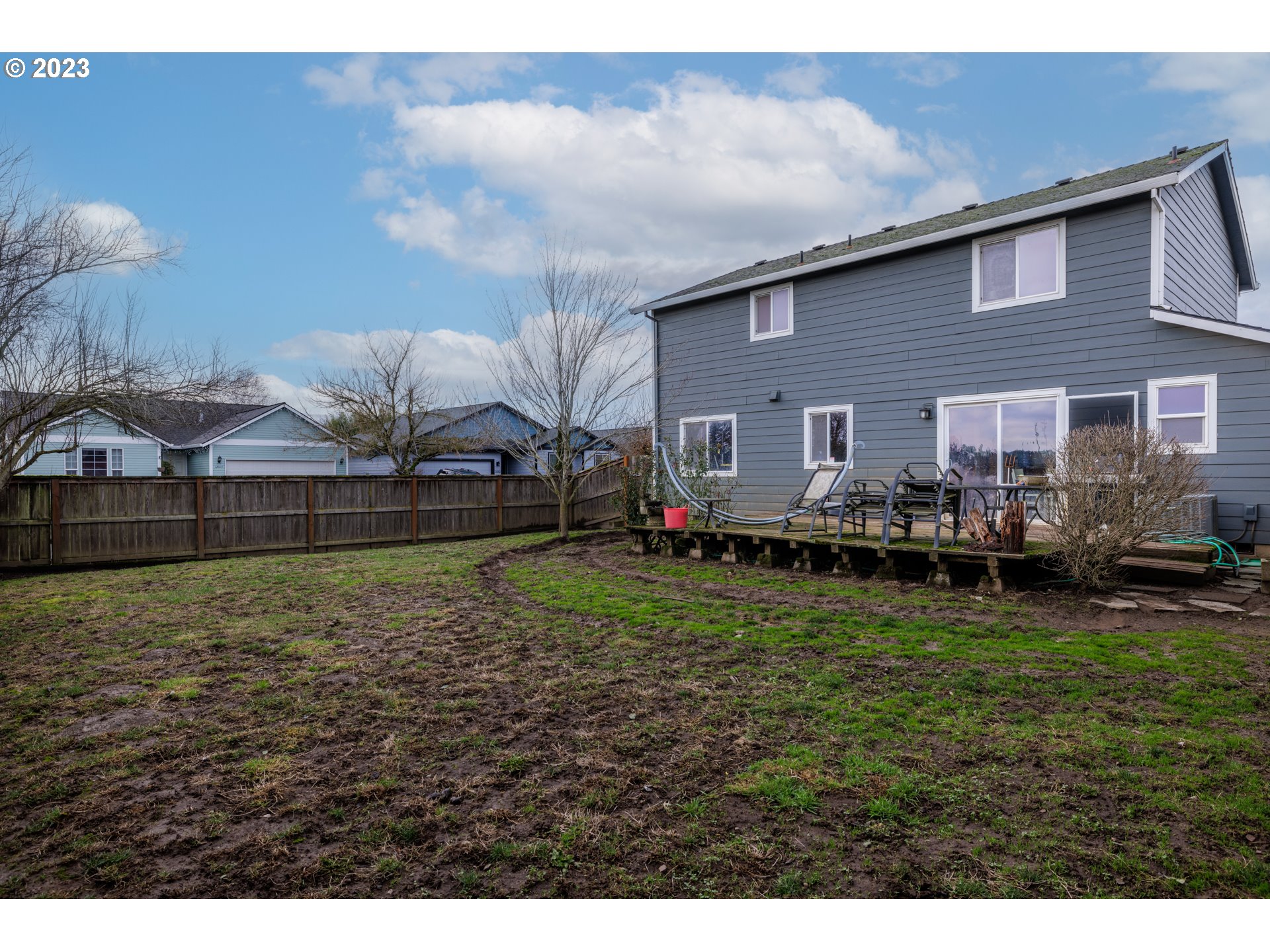 11049 Rees Street Northeast Donald, OR 97020 - Photo 9 of 14 a view of a house with backyard