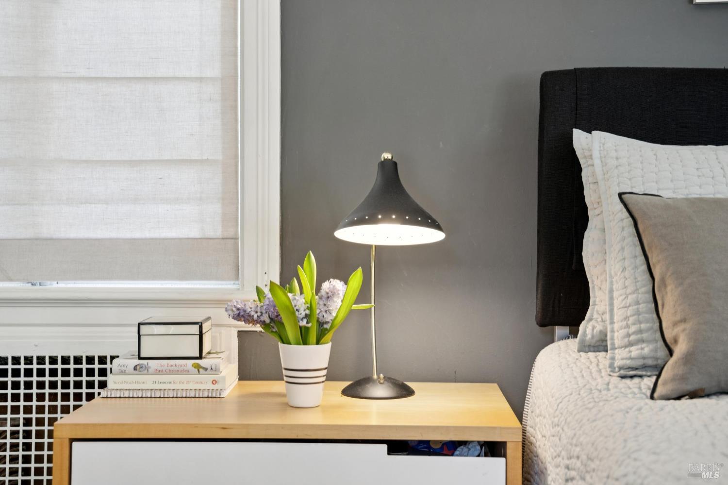 22 Clyde Avenue San Rafael, CA 94901 - Photo 26 of 66 a close view of dining table with potted plant