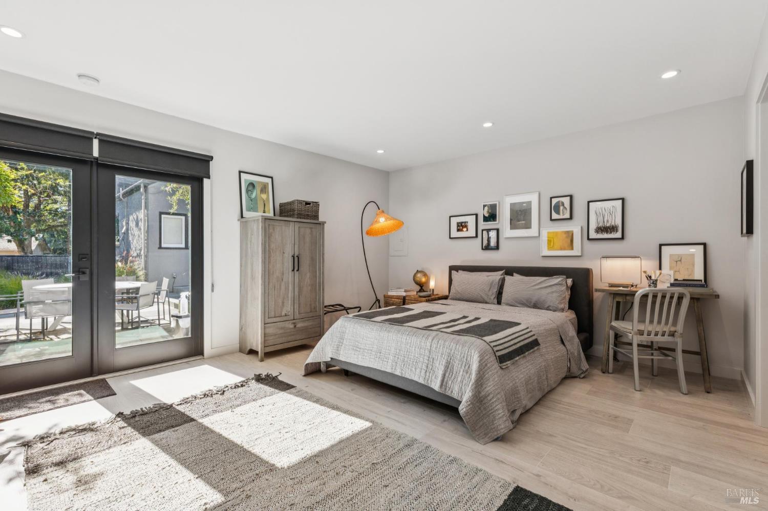 22 Clyde Avenue San Rafael, CA 94901 - Photo 39 of 66 a living room with a bed furniture and next to a window