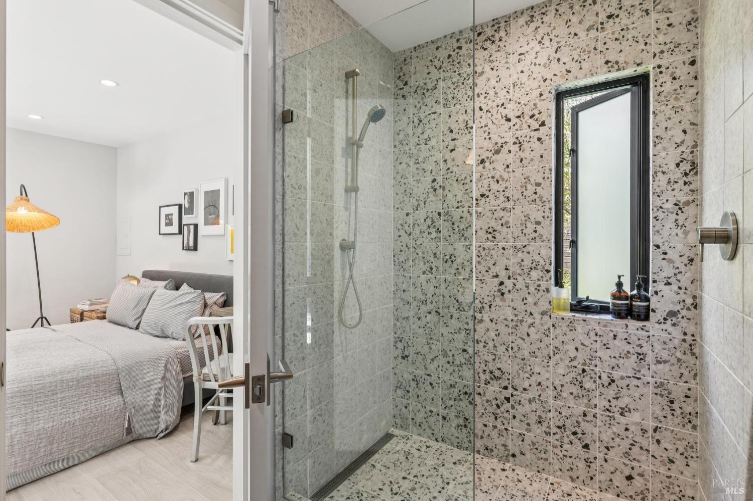 22 Clyde Avenue San Rafael, CA 94901 - Photo 45 of 66 a bedroom with a bed and a window