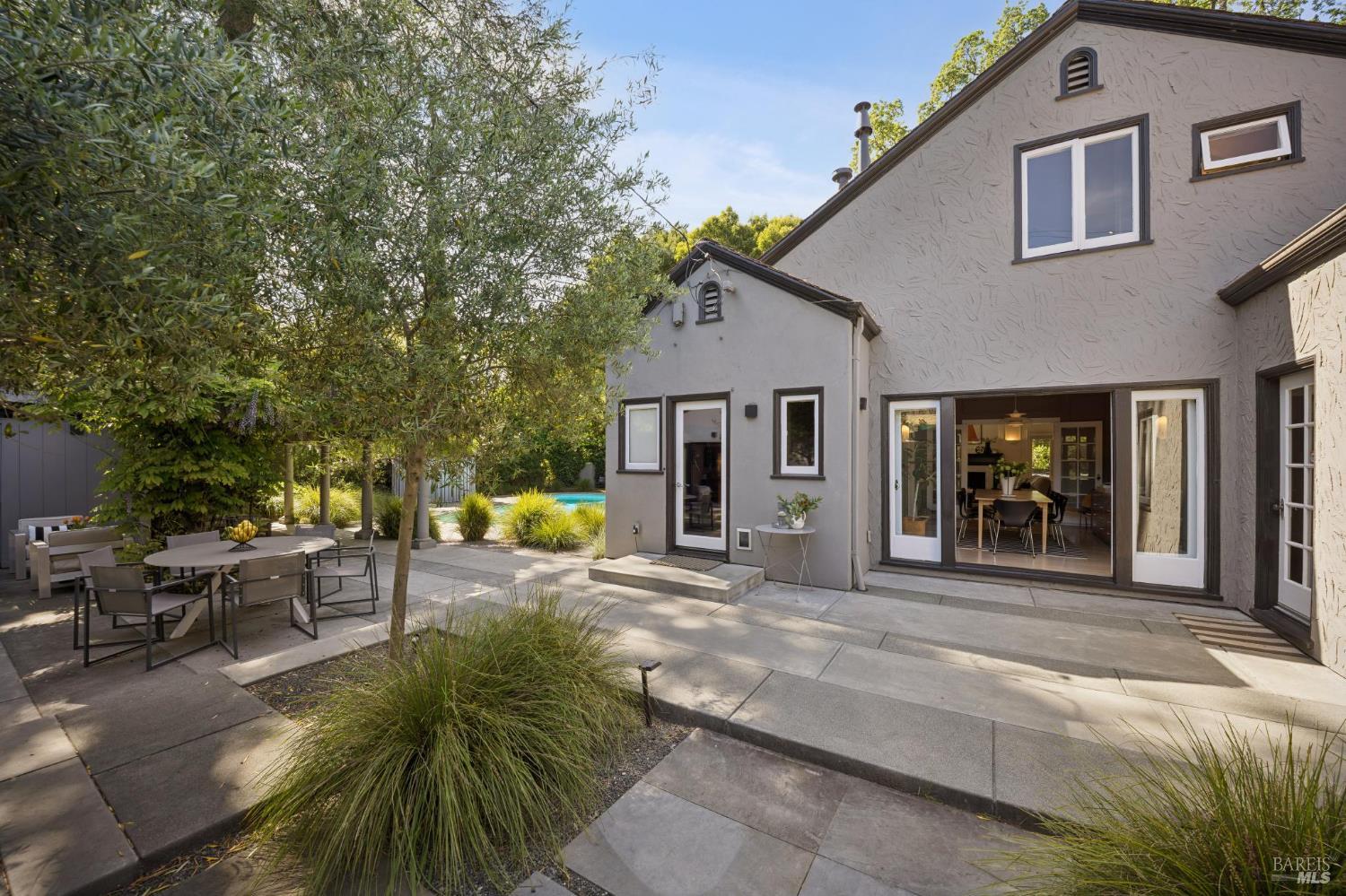 22 Clyde Avenue San Rafael, CA 94901 - Photo 55 of 66 a view of a house with backyard and sitting area