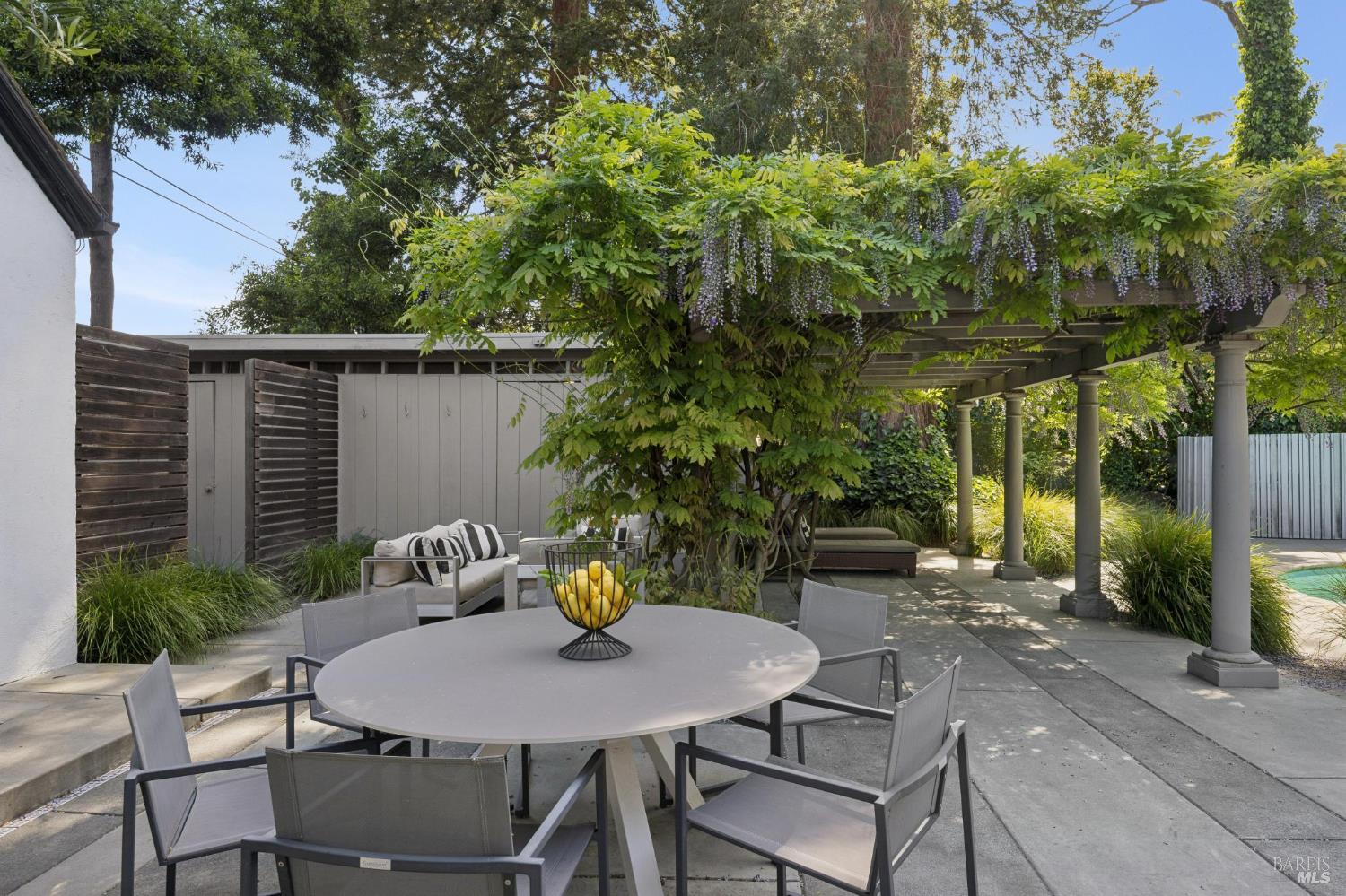 22 Clyde Avenue San Rafael, CA 94901 - Photo 60 of 66 a view of a outdoor seating area with furniture