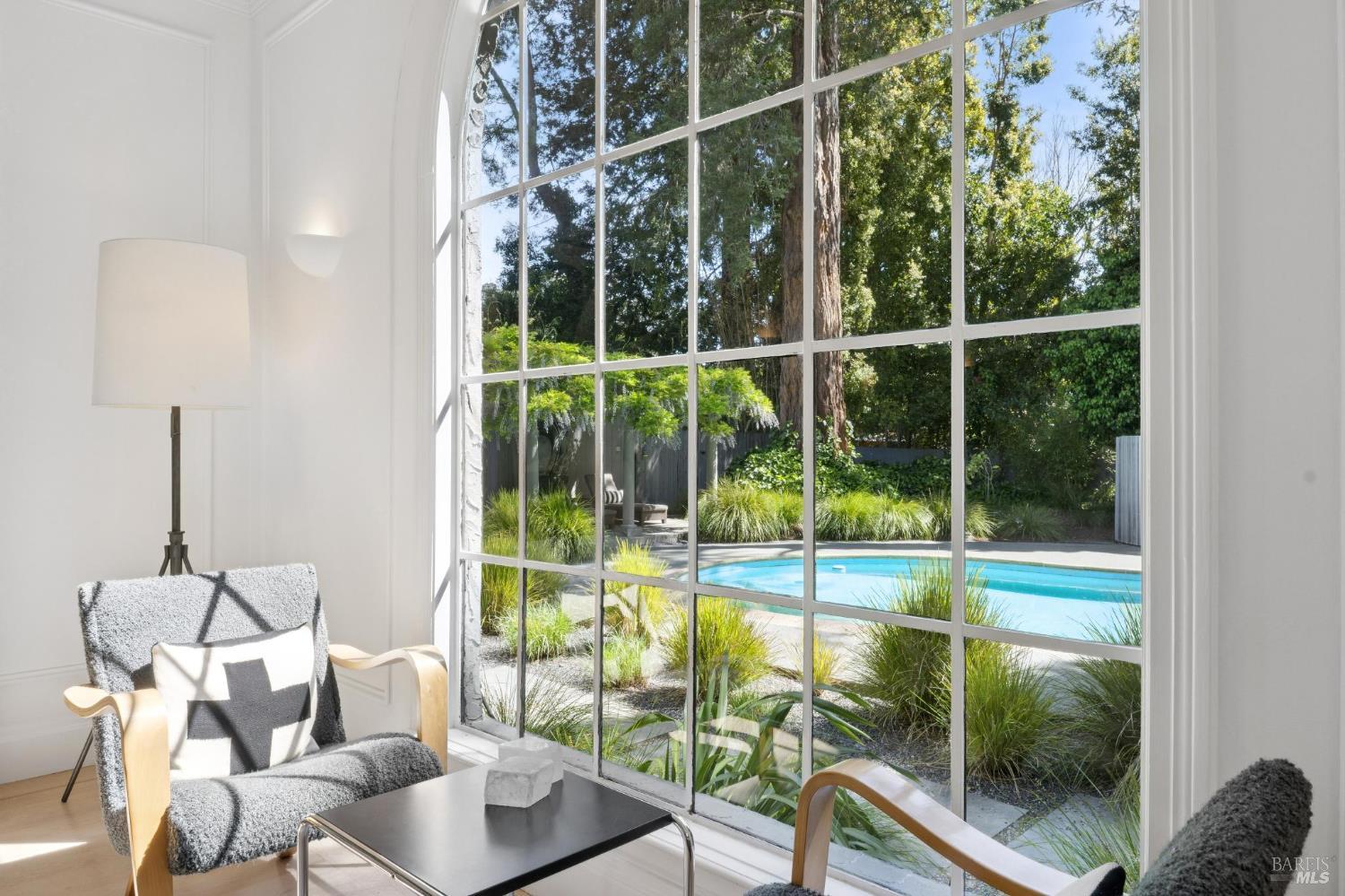 22 Clyde Avenue San Rafael, CA 94901 - Photo 7 of 66 a view of a room with furniture and floor to ceiling window