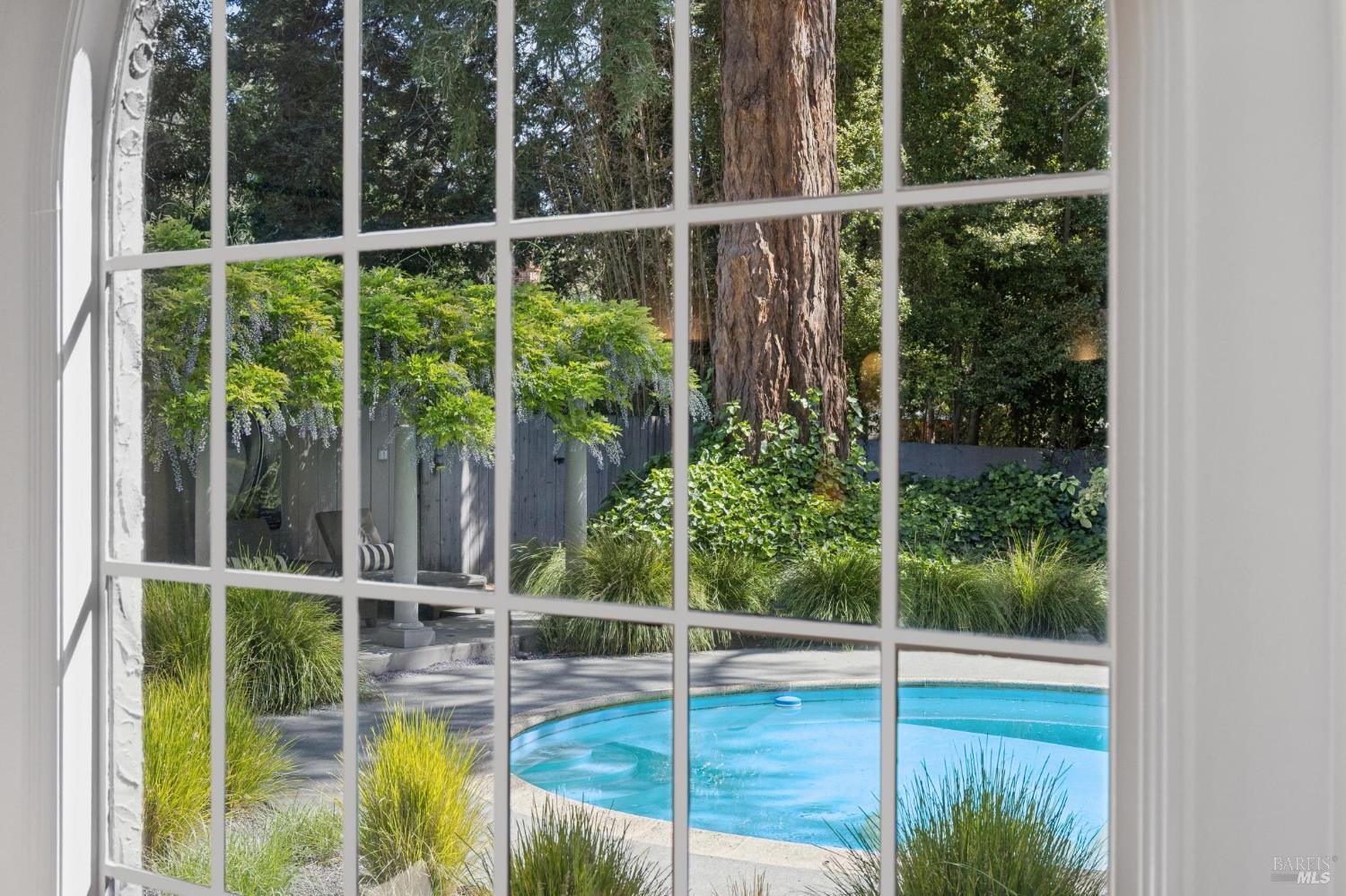 22 Clyde Avenue San Rafael, CA 94901 - Photo 8 of 66 a view of a swimming pool with a porch