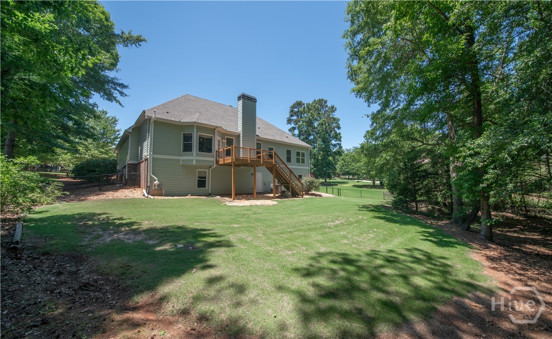 217 Hidden Spring Way Athens, GA 30605 - Photo 44 of 55 Back View of the House