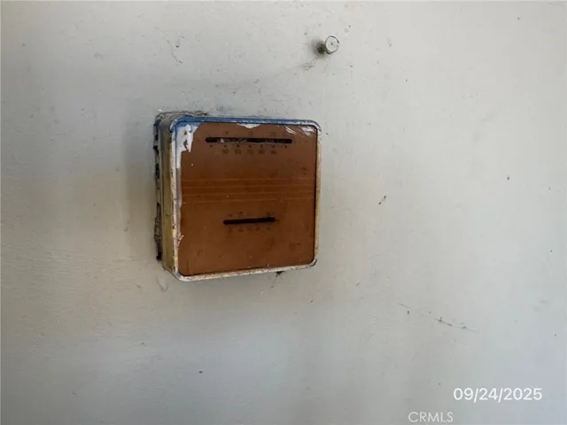 a view of front door