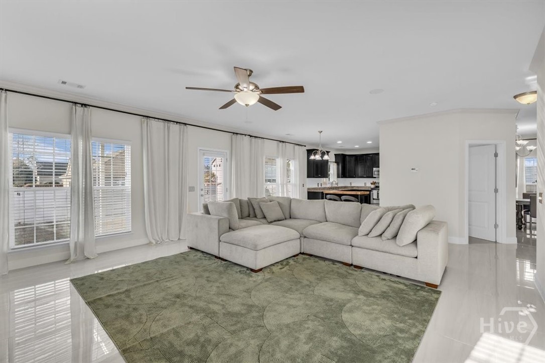 11 Rhett Lane Richmond Hill, GA 31324 - Photo 16 of 66 Spacious Family Room/Kitchen