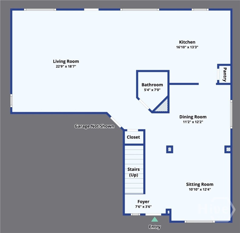11 Rhett Lane Richmond Hill, GA 31324 - Photo 65 of 66 1st floor plan