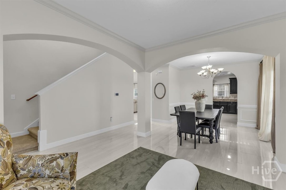 11 Rhett Lane Richmond Hill, GA 31324 - Photo 7 of 66 Foyer/Formal Living room/Formal Dining room views