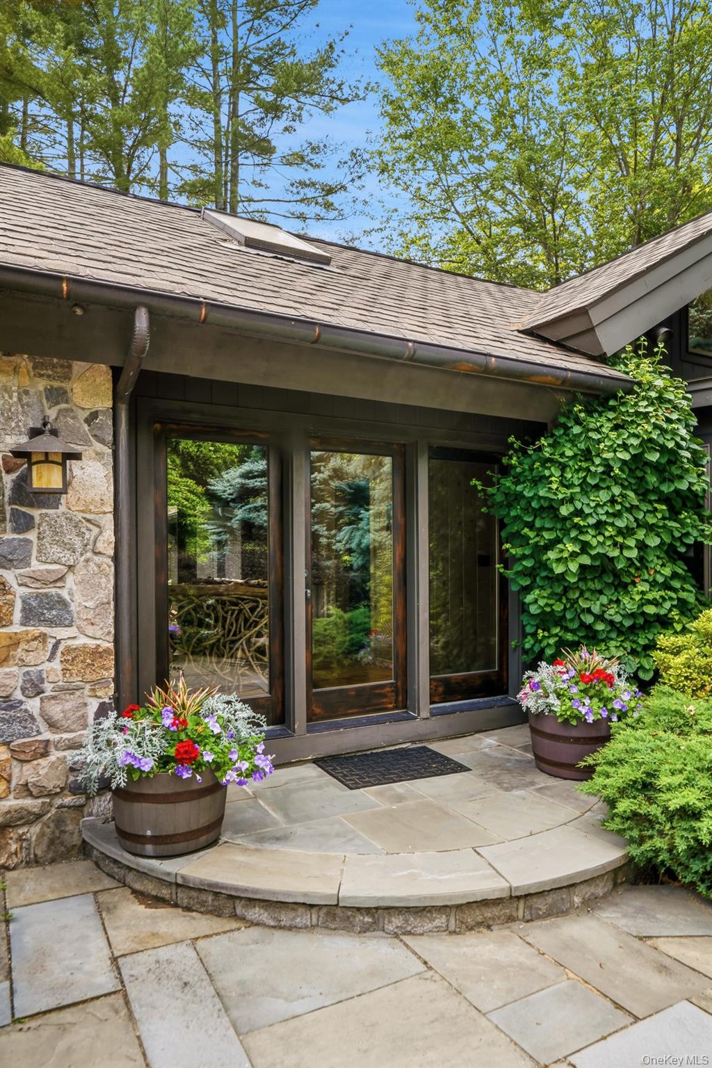 217 Trinity Pass Road Pound Ridge, NY 10576 - Photo 35 of 39 one of the back doors off patio