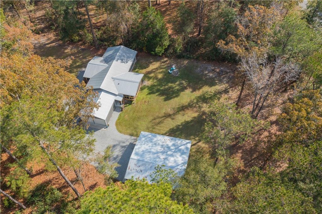 1143 Fiddler Crab Drive Townsend, GA 31331 - Photo 26 of 28 an aerial view of residential house with outdoor space