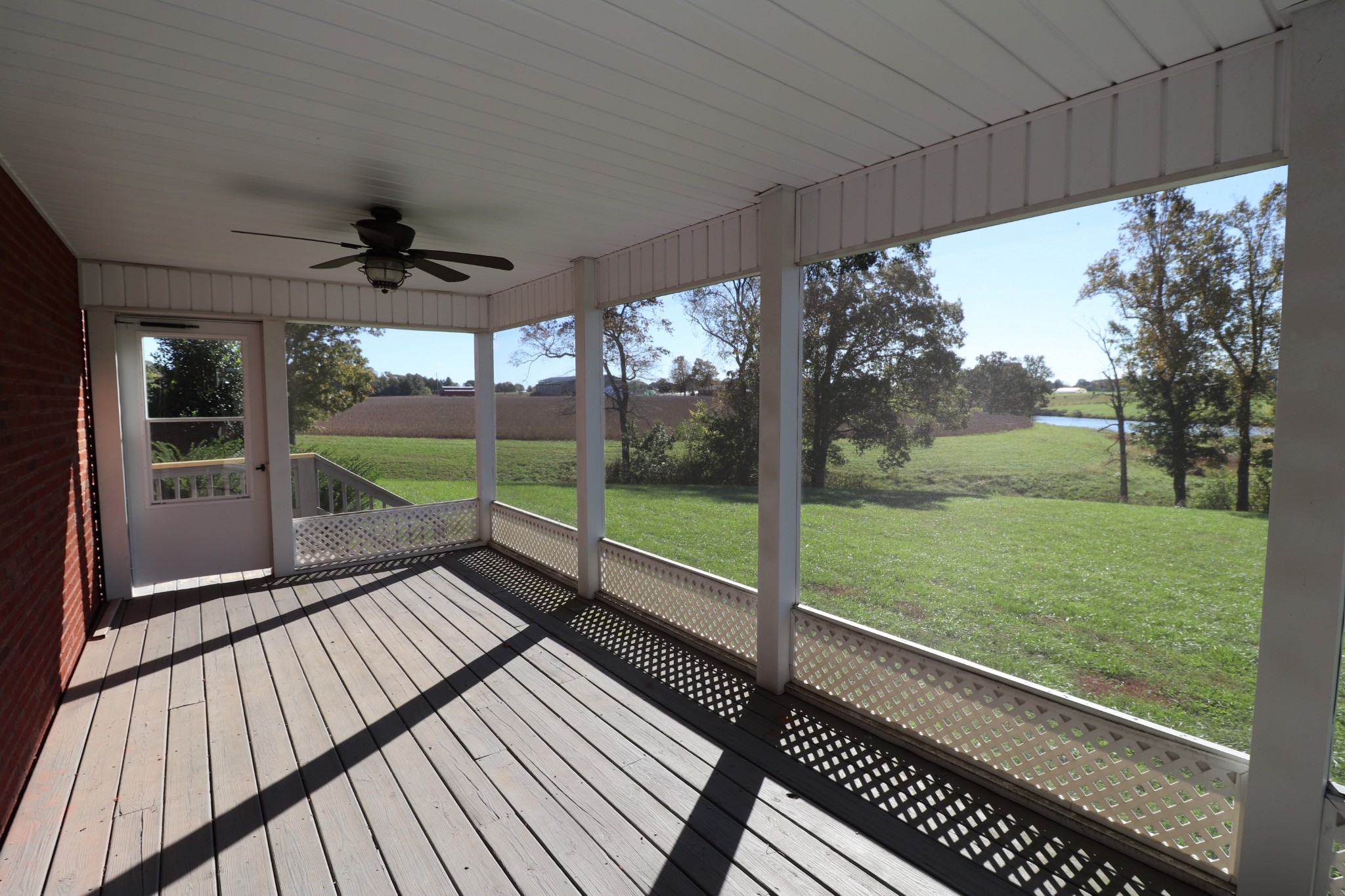 1180 Coleytown Road Lafayette, TN 37083 - Photo 23 of 42 a view of balcony with a flat screen tv
