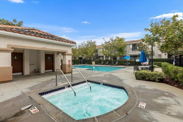 a view of a house with entertaining space