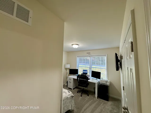 a view of a workspace with a window