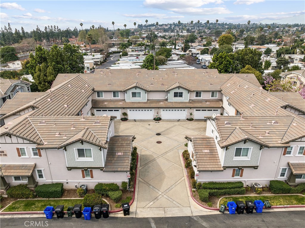 8048 Tulsa Place, Unit 105 Rancho Cucamonga, CA 91730 - Photo 36 of 45 an aerial view of multiple houses