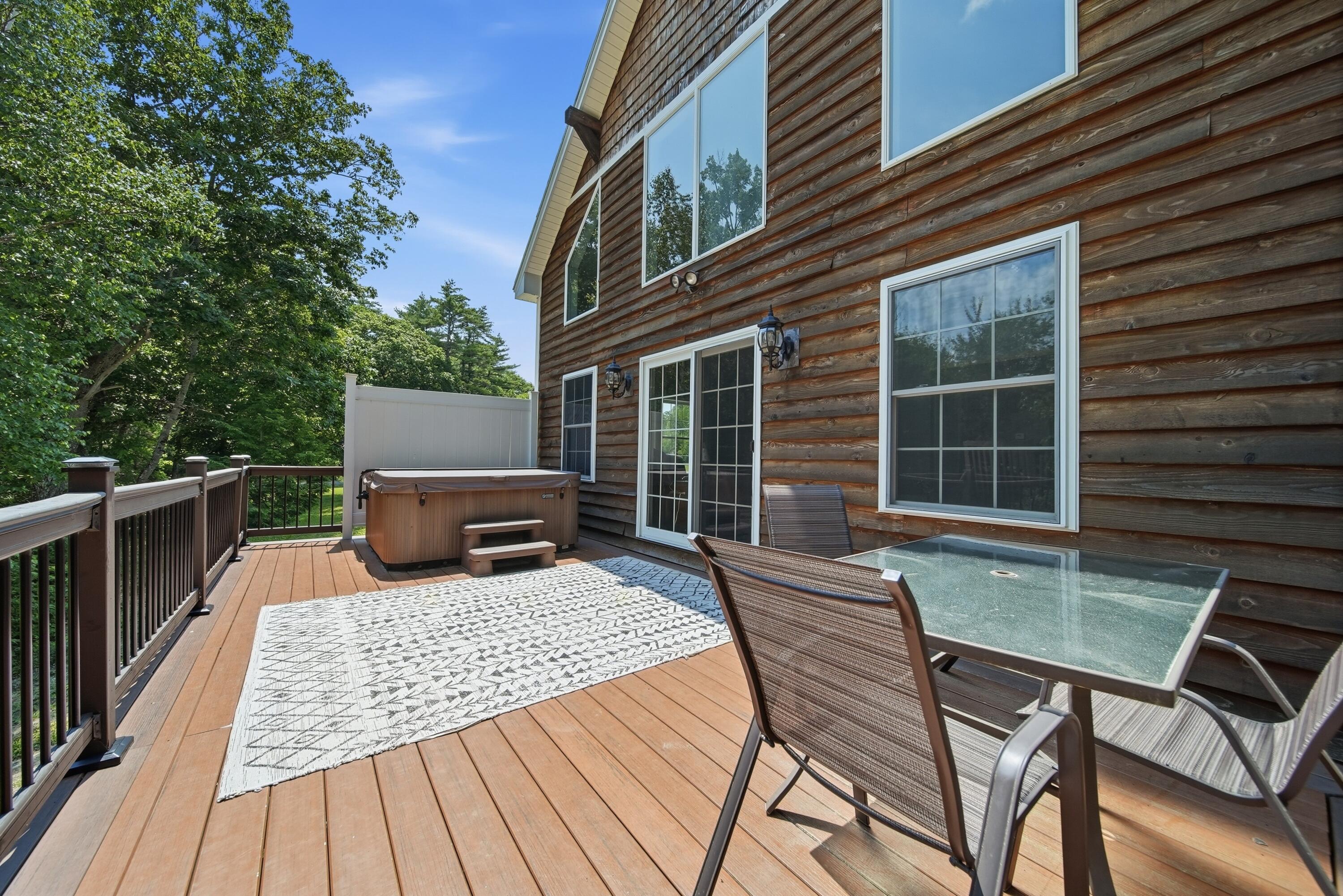 81 Pigeon Brook Road Baldwin, ME 04091 - Photo 40 of 60 Deck w/ hot tub