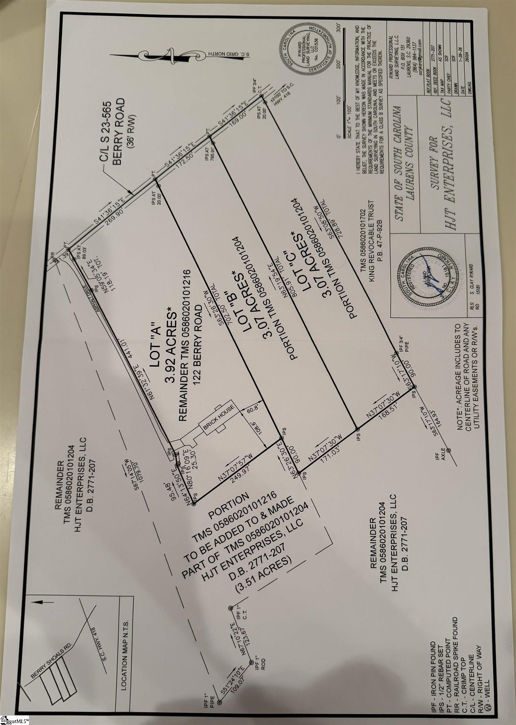 0 Berry Road Pelzer, SC 29669 - Photo 29 of 29