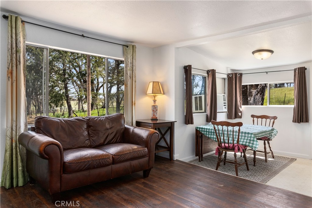 340 Fritch Road Lakeport, CA 95453 - Photo 36 of 65 a living room with furniture and a large window